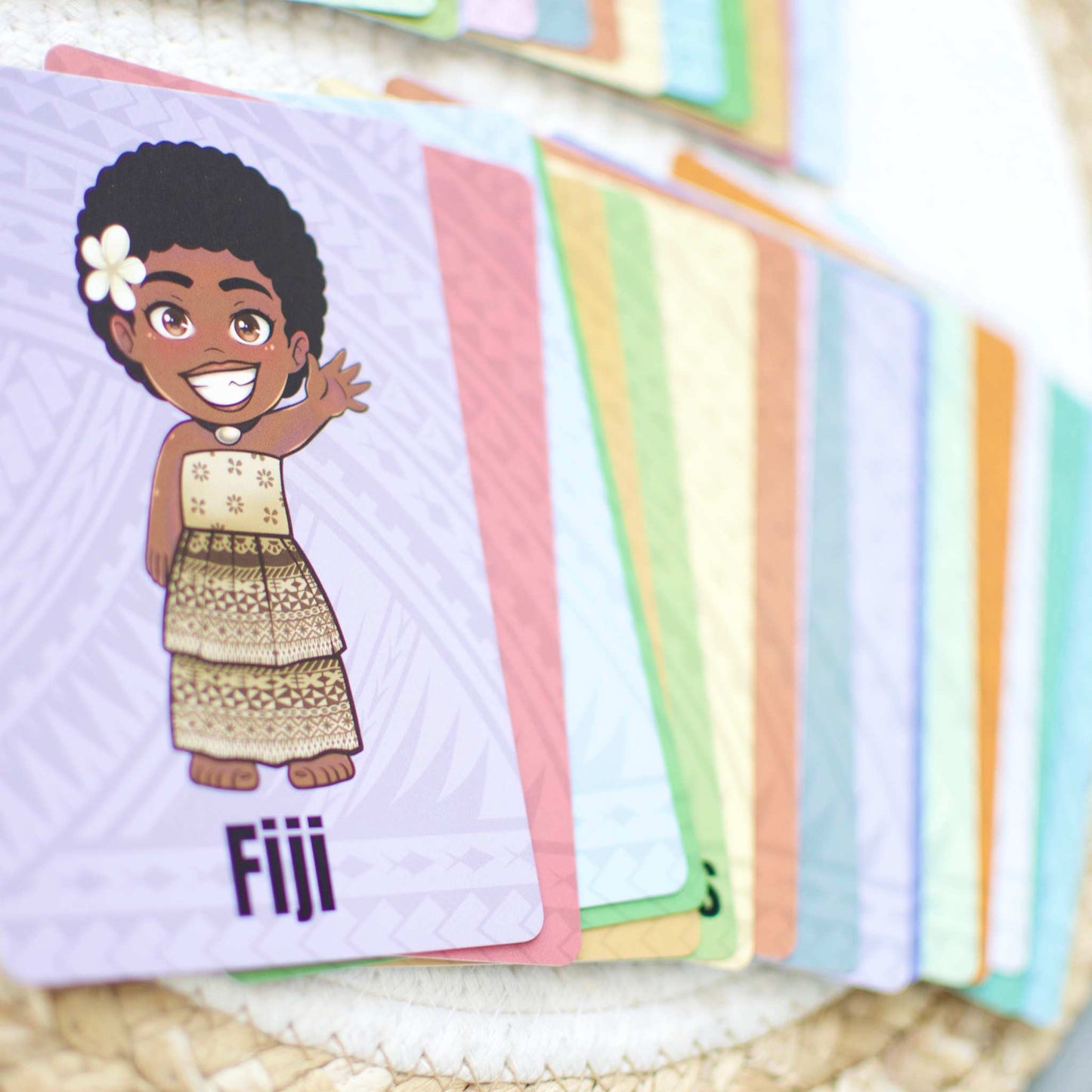 South Pacific Island Matching Cards