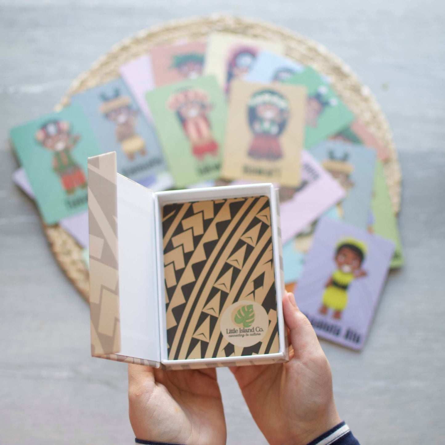South Pacific Island Matching Cards