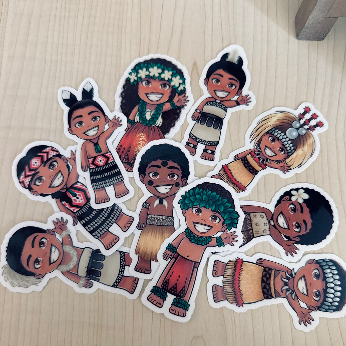 Islander Sticker Pacific Islander Vinyl Sticker Bundle – Little Island Co
